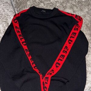 Black and Red Men's Sweater